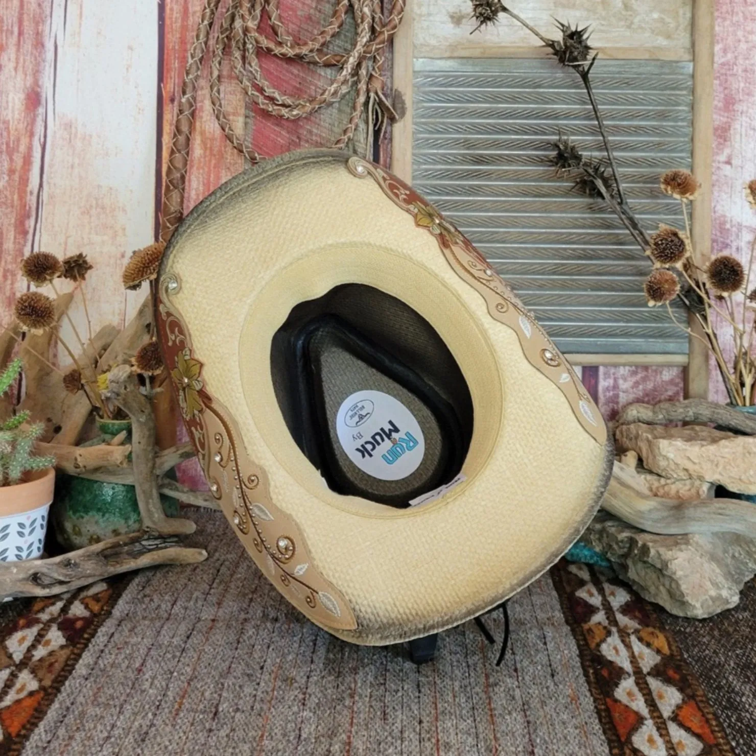 Straw Hat "Under The Sun" by Run A Muck 5023