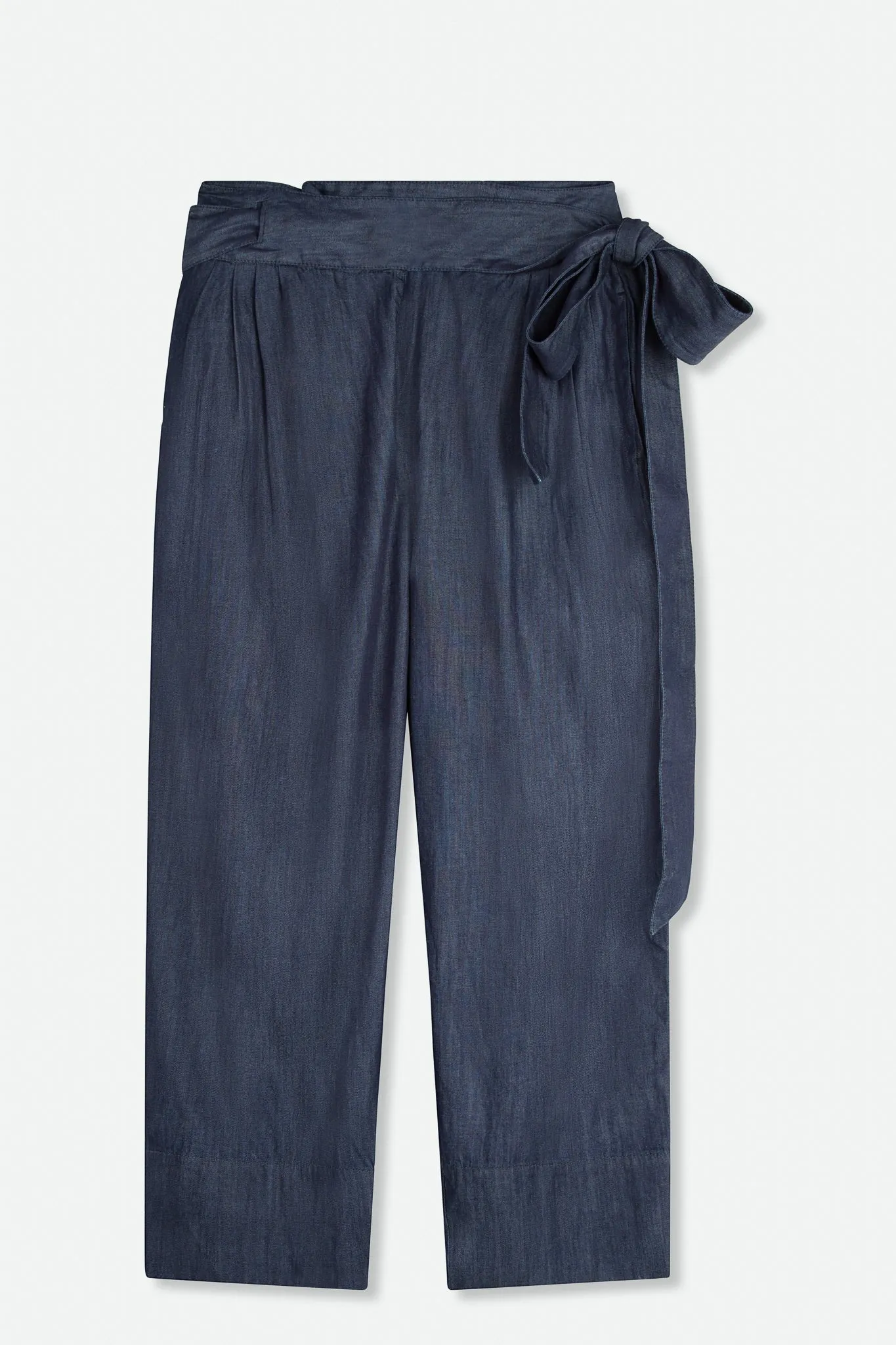 TIE PANT IN ITALIAN LIGHTWEIGHT DENIM