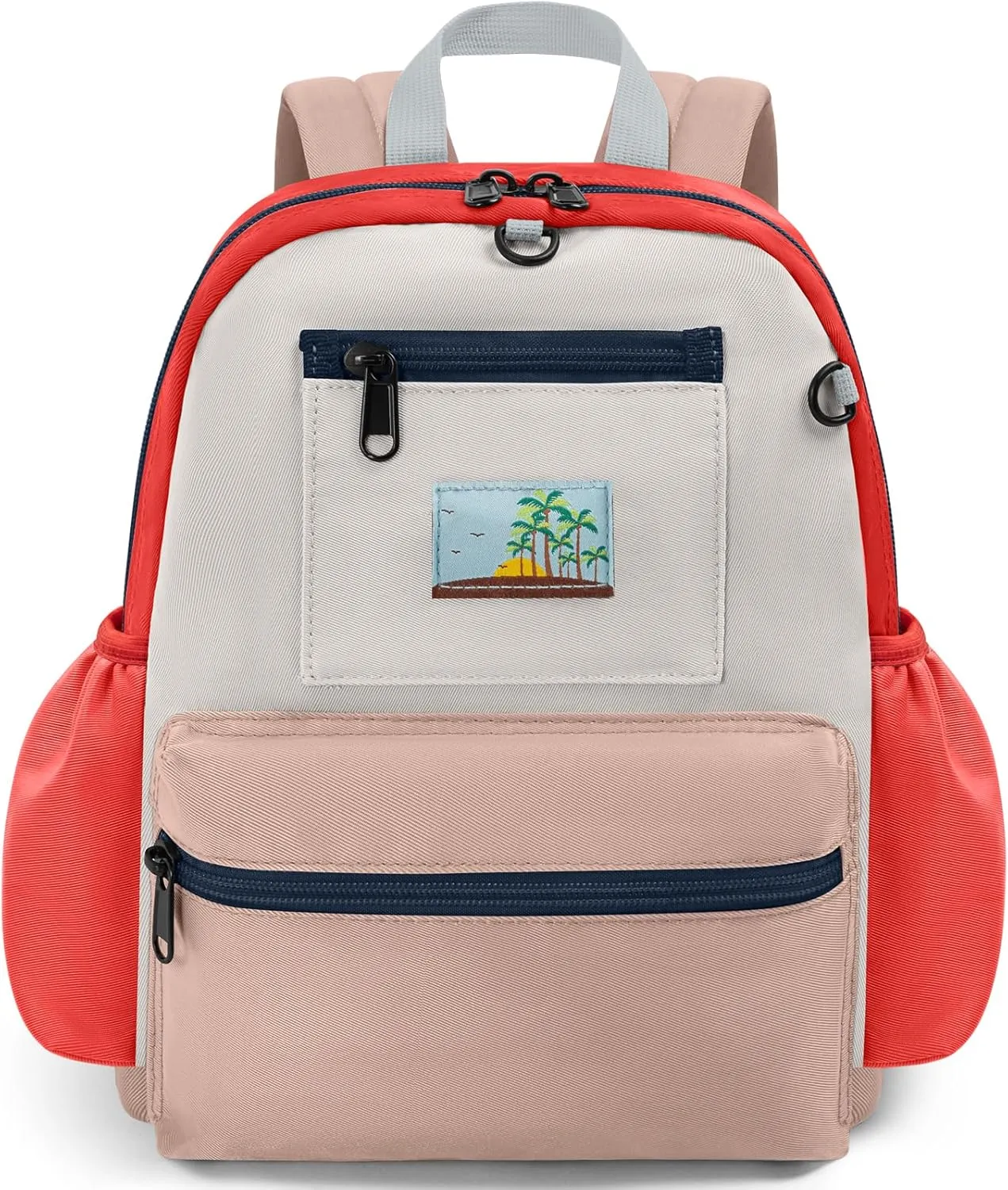 Toddler Backpack For Boys Girls 2-5, Preschool Kindergarten Backpack, Preschool Mini Backpacks For School & Travel, Beige