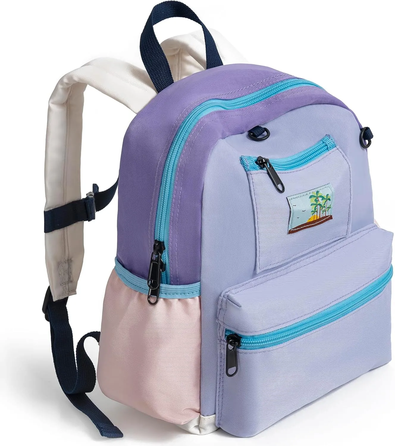 Toddler Backpack For Boys Girls 2-5, Preschool Kindergarten Backpack, Preschool Mini Backpacks For School & Travel, Purple