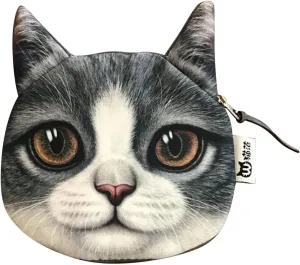 Tote Bag For Women Cat Animal Pattern Purse Mini Small Purse Fashion Wallet Card Holder Purse For Daughter Birthday G