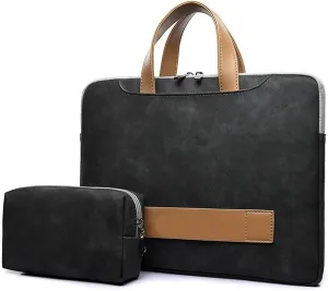 Tote bag for women Laptop Leather Briefcase Office Portable Computer Handbag Briefcases Notebook Bags