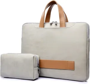 Tote bag for women Laptop Leather Briefcase Office Portable Computer Handbag Briefcases Notebook Bags
