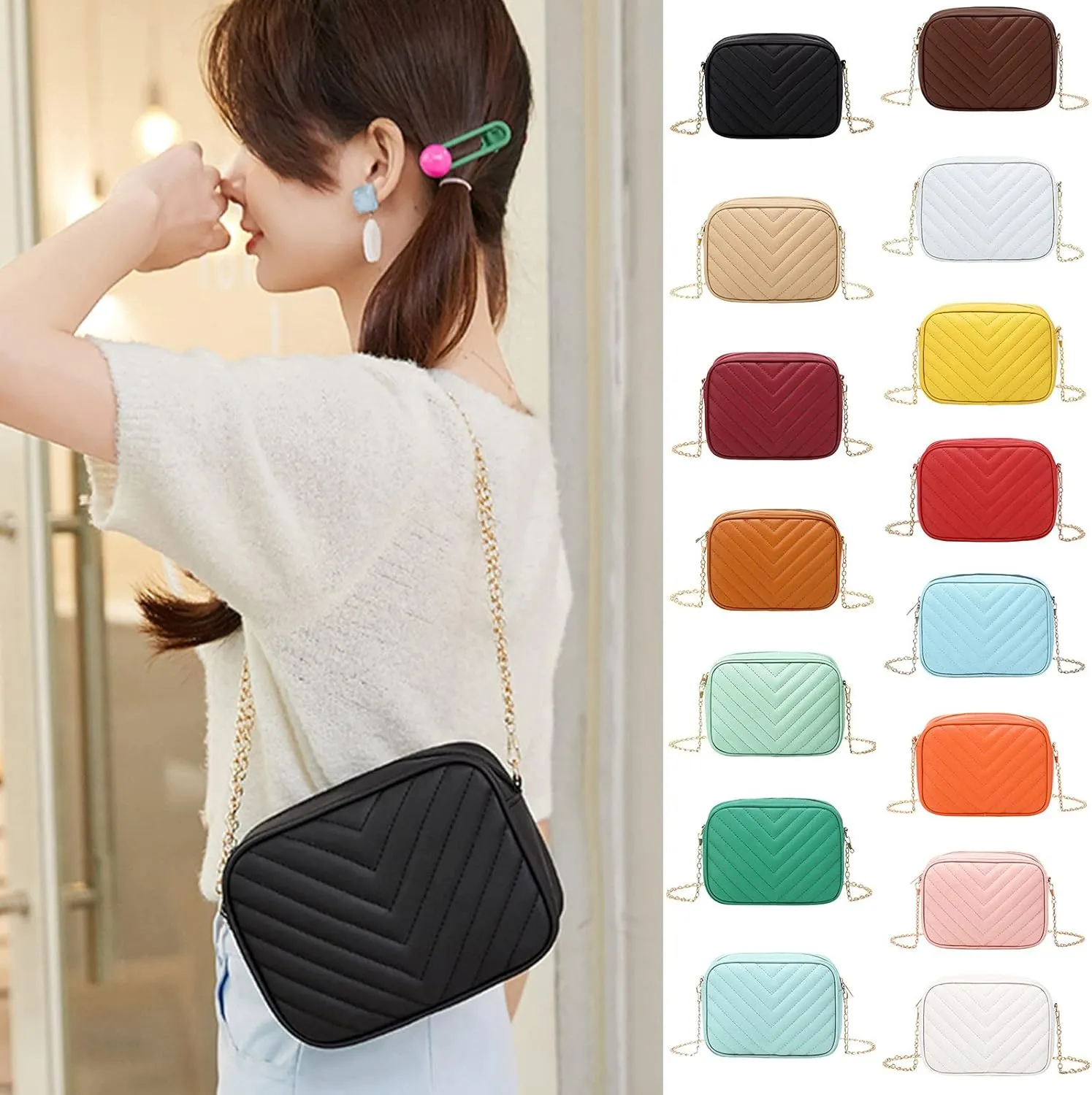 Tote Bag For Women Tassel Mobile Shoulders Handbags Package Fashion Lady Letter Messenger Purse Phone Crossbody Bags M