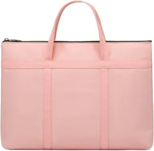 Tote for Document Bags Female Book Handbag Women Laptop Briefcases Neutral Office Commuter