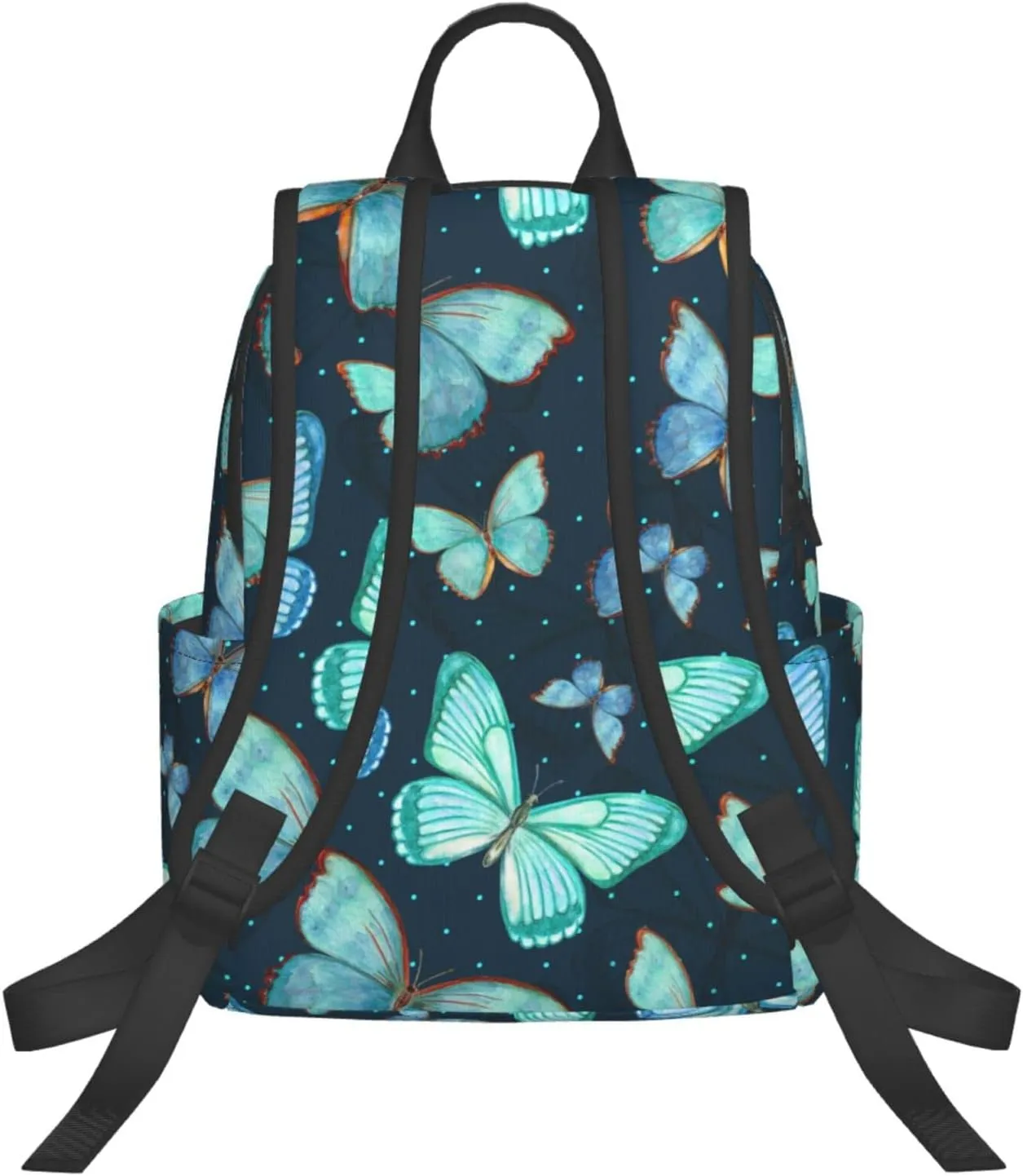 Travel Backpack for Women Men Butterfly Laptop Backpack Casual Daypack Backpacks