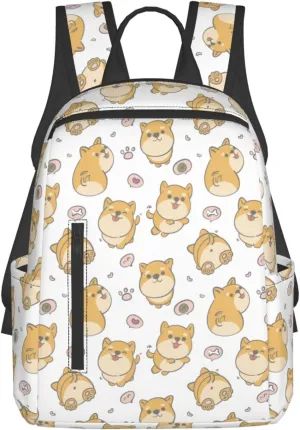 Travel Backpack for Women Men Dog Laptop Backpack Casual Daypack Backpacks