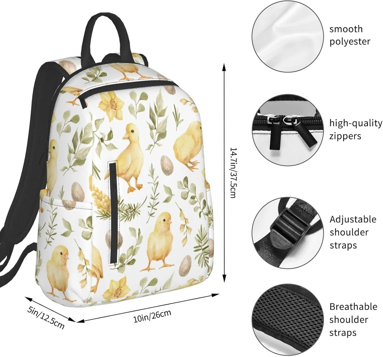 Travel Backpack for Women Men Duck Laptop Backpack Casual Daypack Backpacks