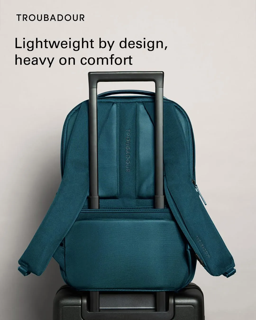 Troubadour Apex Backpack 3.0  Premium Waterproof Laptop Backpack Fits Up to 17  Ergonomic Design for Work and Travel  Stylish Backpack with 5-Year Guarantee - Blue