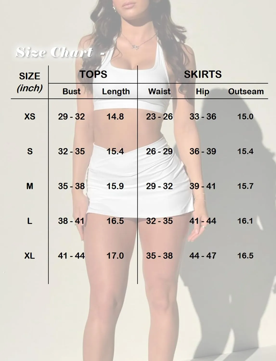 Two Piece Tennis Skirt Sets for Women 2 Piece Mini Skirt Set Going Out Golf Skort Athletic Skirt Pickleball Outfit