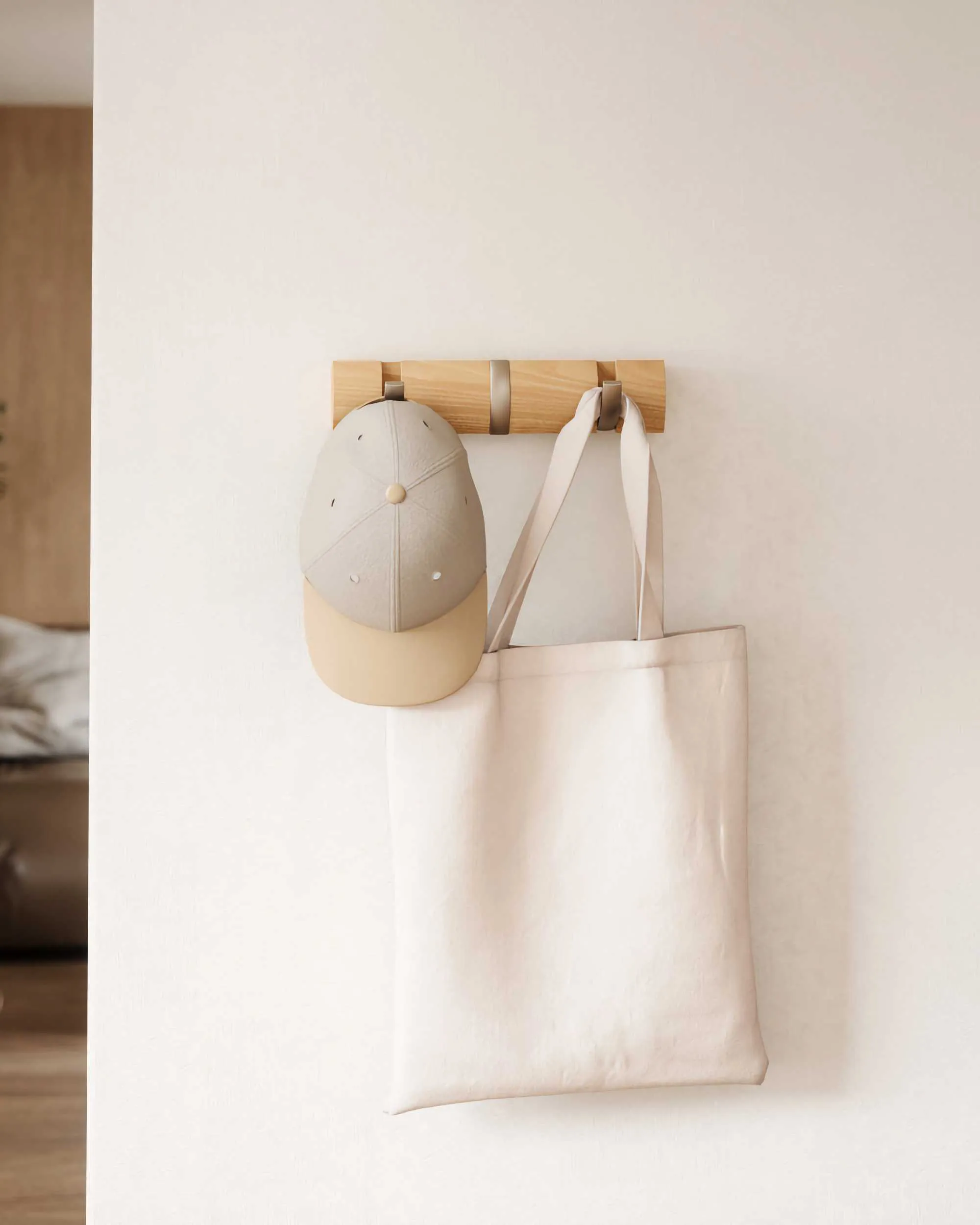 Umbra Flip 3 Wall Hook , Natural