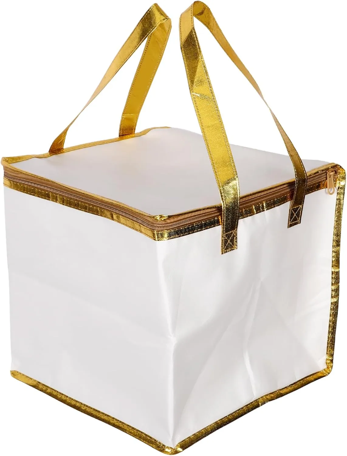 Unomor Insulated Food Carrying Bag Large Capacity Reusable Grocery Bag Cooler Tote