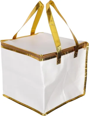 Unomor Insulated Food Carrying Bag Large Capacity Reusable Grocery Bag Cooler Tote