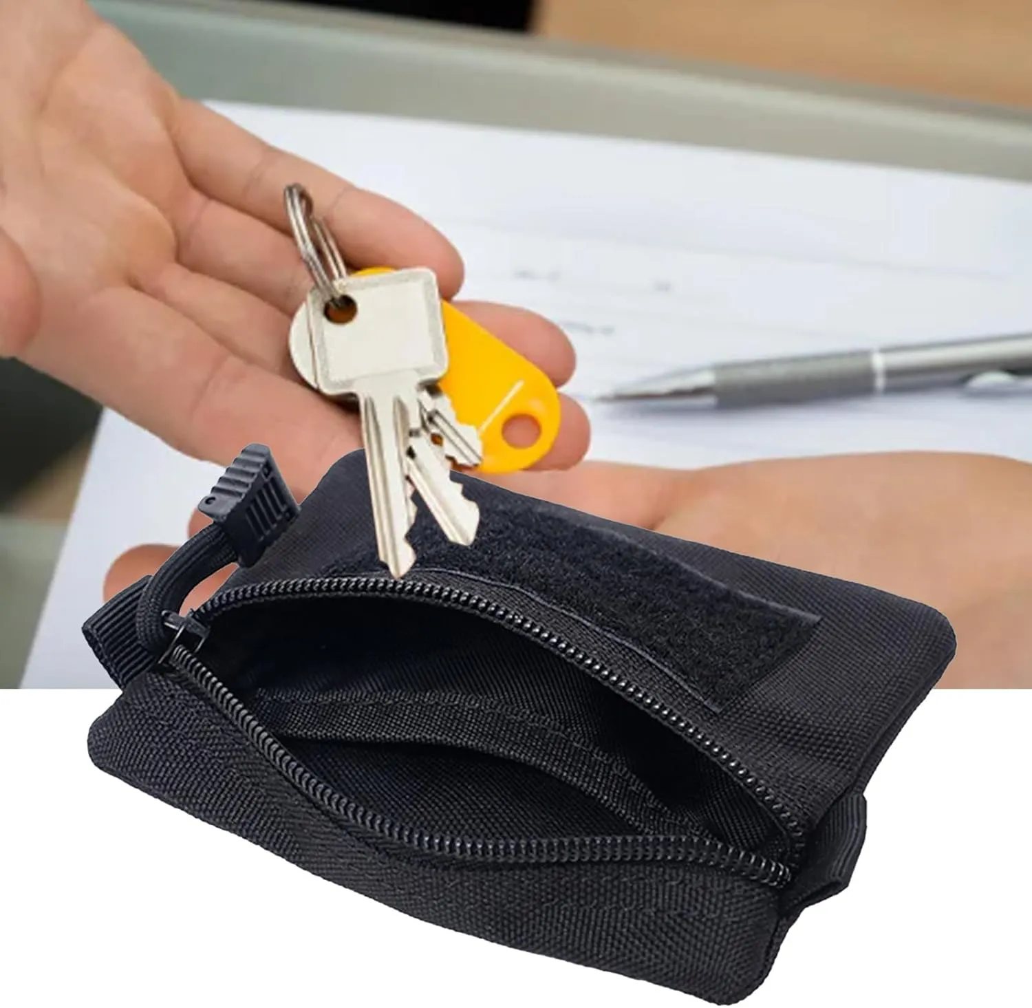Waist Pouch, Small Belt Waist Wallets Coin Keys Purse Pack Card Storage Pouches Rectangle Shape Phone Pack Travel Waist Bag