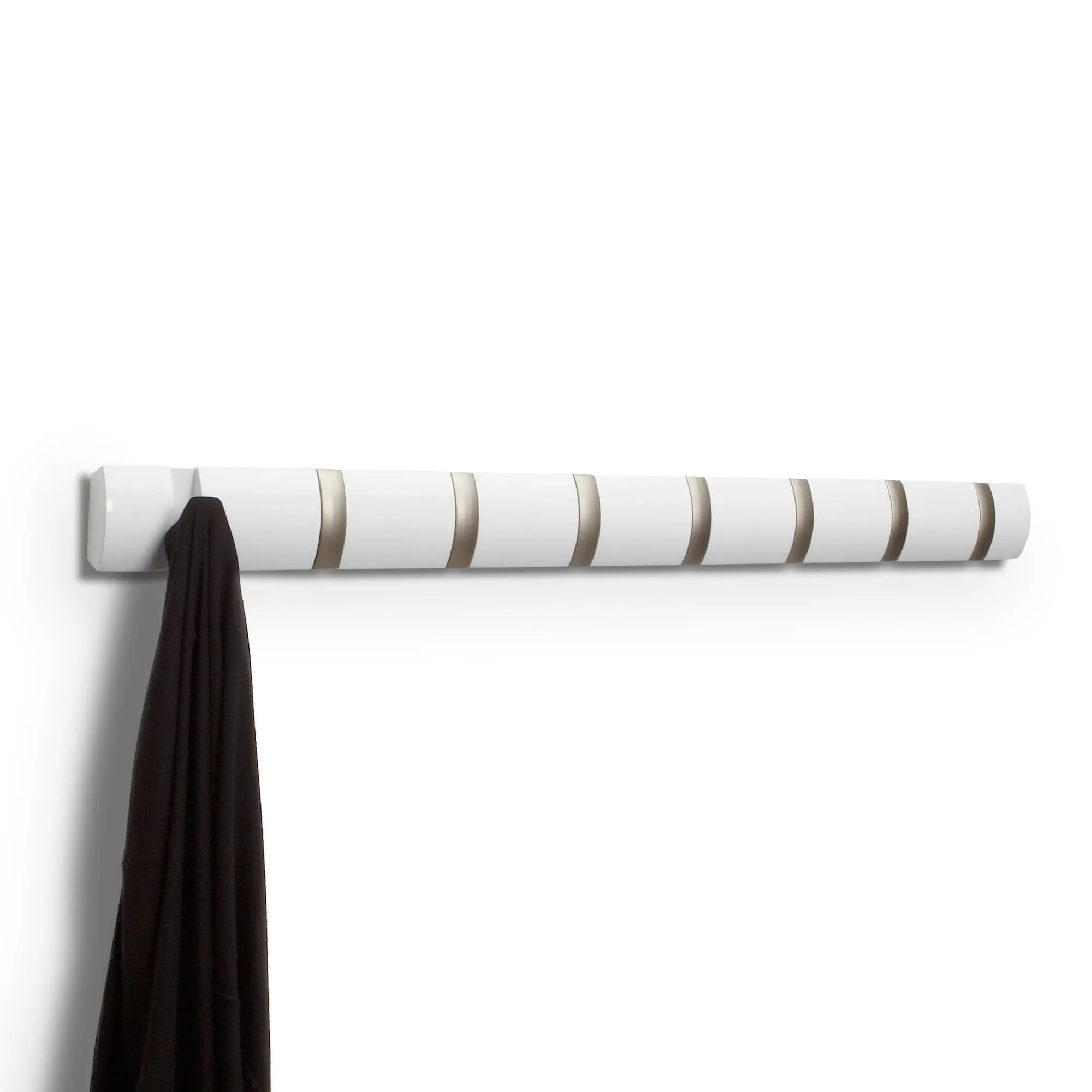 White Flip Hook - 8 Hooks - UMBRA