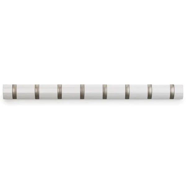 White Flip Hook - 8 Hooks - UMBRA