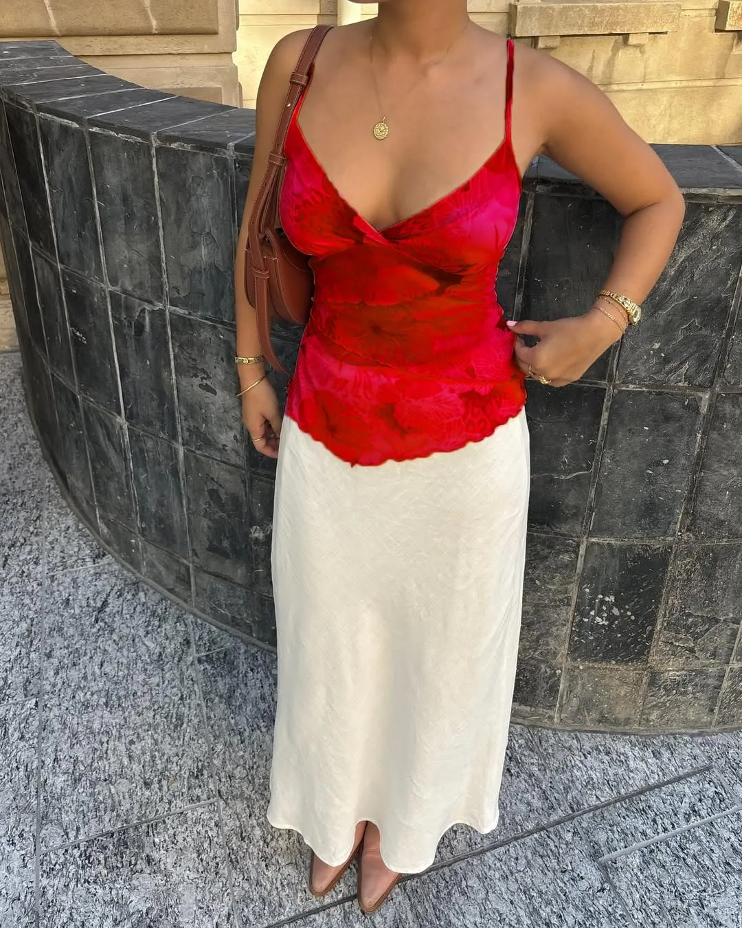 Women Floral Print Camisole Y2k V Neck Mesh Sheer Tank Top Coquette Spaghetti Strap Ruffle Layered Cami Tops