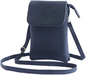 Women's New Vintage Compartment Single Shoulder Crossbody Frosting Bag Small Shoulder Bag for (Black, One Size)