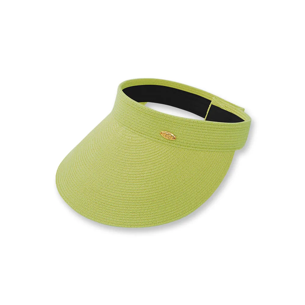 Women's Wide-Brim Roll-up Foldable Straw Hat UPF 50 