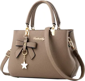 Womens Work Tote Fashion Handbags Ladies Purse Satchel Shoulder Bags Tote Leather Bag For Ladies Women's Shoulder Handbags