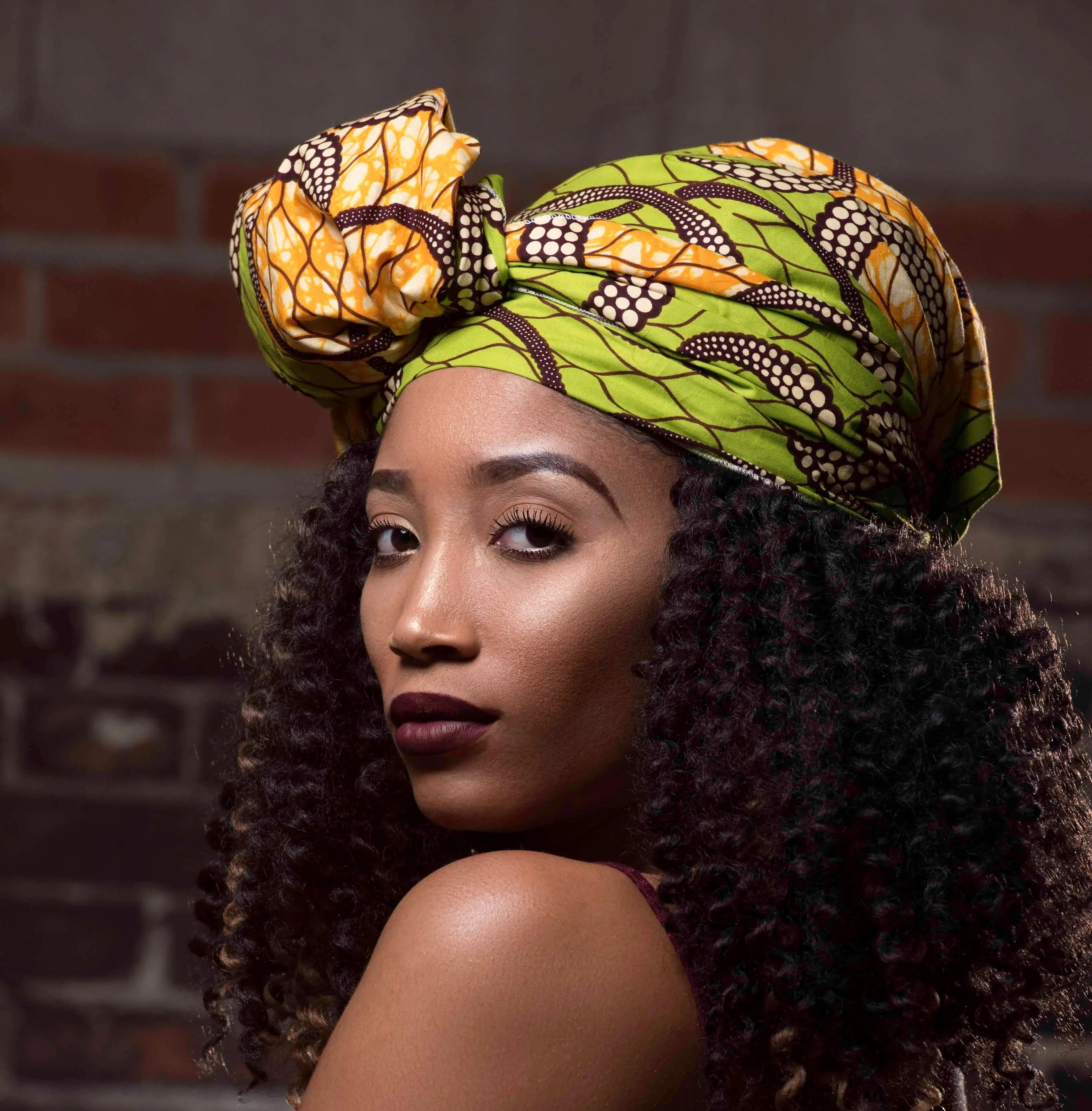 Zuri African Print Headwrap